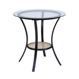 Colson - 3 Pieces Table & Chairs Set - Black