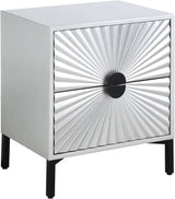 Glitz - Side Table - Antique Silver