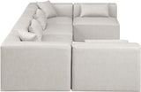 Cube - 6 Piece Modular Armless Sectional
