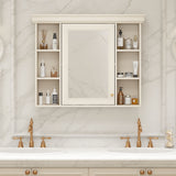 Wall Mounted Bathroom Storage Cabinet With Mirror Door