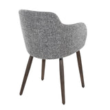 Boyne - Farmhouse Dining / Accent Chair (Set of 2) - Dark Walnut Legs