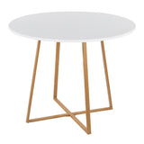 Cosmo - Dining Table - Natural Wood Metal Base