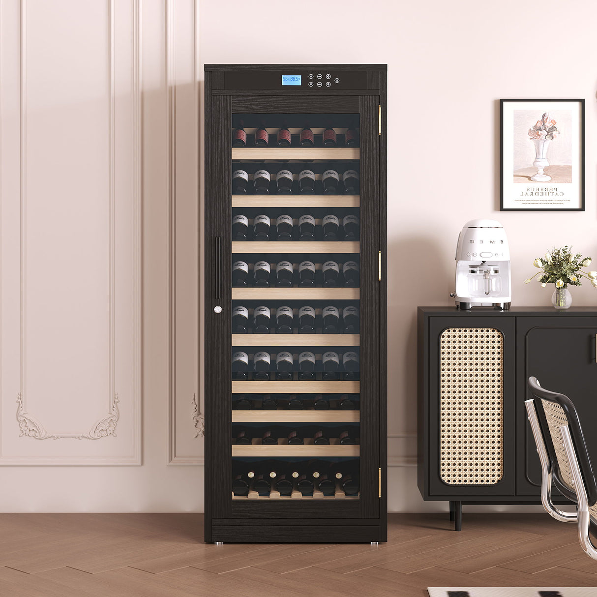 Hearth And Haven W3353P344682 Wine Cooler in Black - image 2