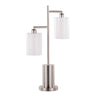 Cannes - Contemporary Table Lamp With Drum Shade