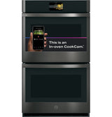 GE Profile PTD9000BNTS in-oven camera detail