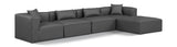 Cube - 5 Piece Modular Sectional With Chaise
