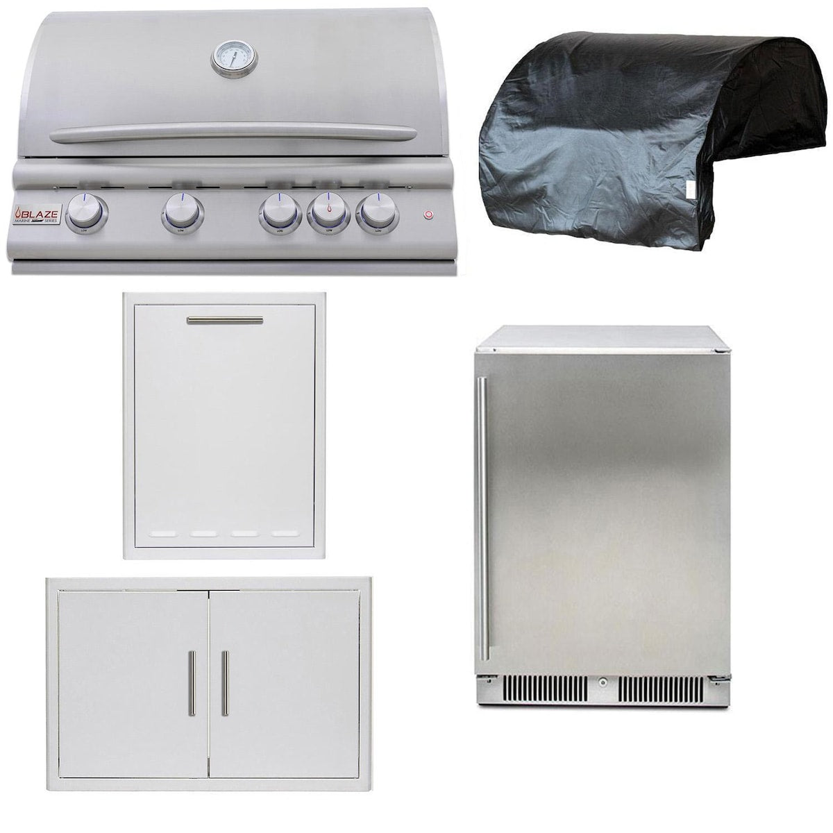 Blaze LTE+ Marine Grade 5-Piece 32-Inch Propane Outdoor Kitchen Package