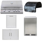 Blaze LTE+ Marine Grade 5-Piece 32-Inch Propane Outdoor Kitchen Package