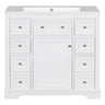 Modern Bathroom Vanity With Sink Combo, 6 Drawers And 1 Cabinet