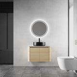 Mounted Bathroom Vanity With Art Sink & 2 Soft Close Doors