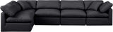 Indulge - Faux Leather 5 Piece Modular Sectional