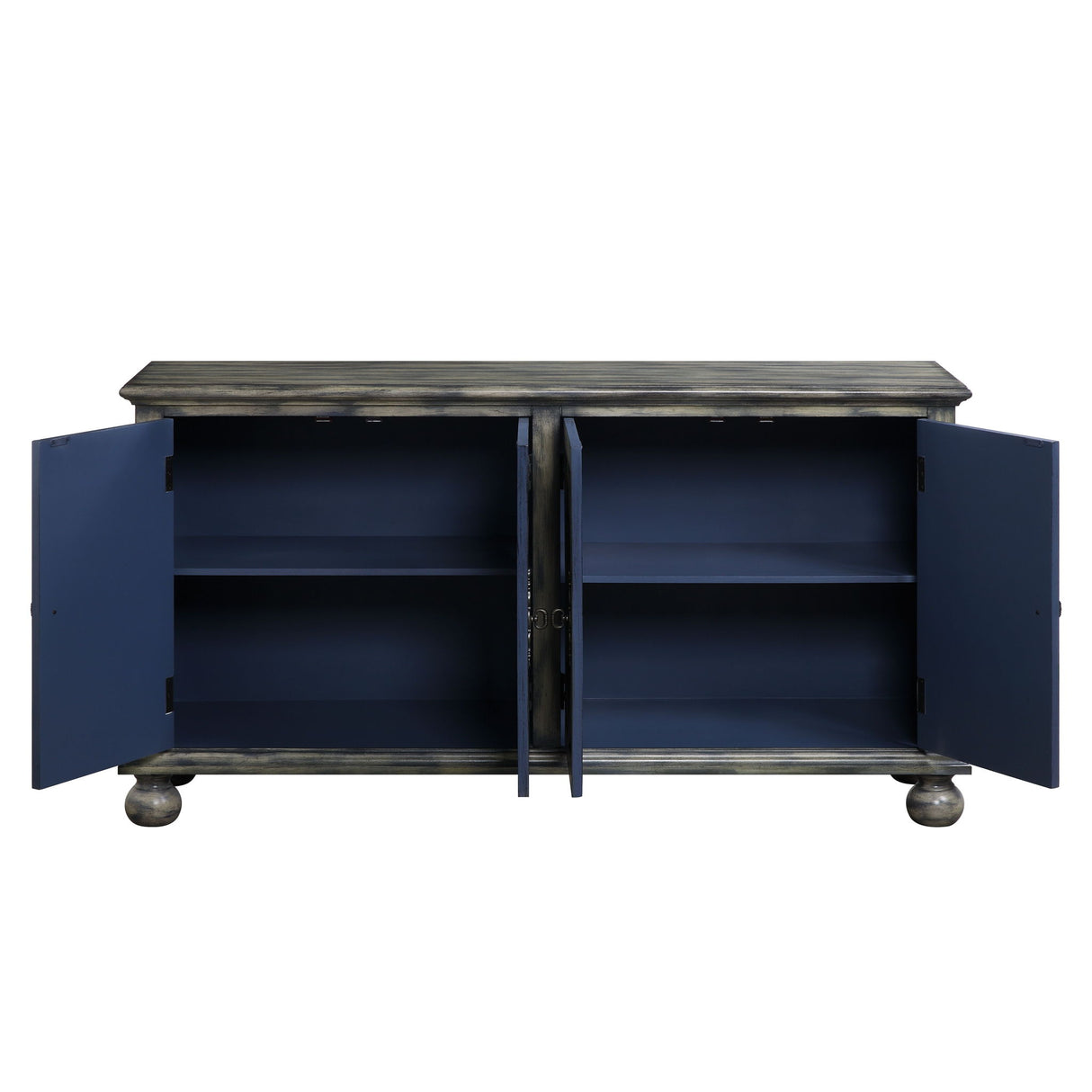 Pavan - Console Cabinet - Rustic Gray