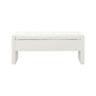 Modern Upholstered Large Bed End Bench With Storage