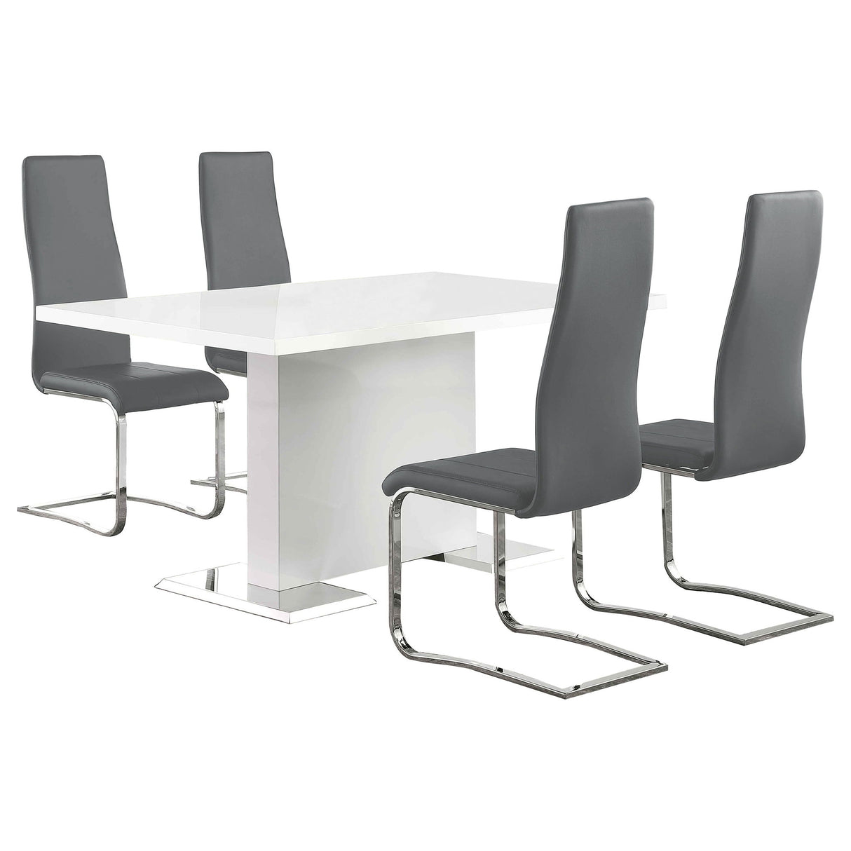 Wenzl - 5 Piece Dining Table Set