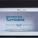 Element EM1601RQCB Over-the-Range Microwave - 13.6 in. turntable