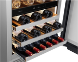 Dacor DRW24G7500APDA wine cellar touch control panel detail
