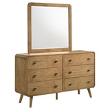 Robyn - 6-Drawer Bedroom Dresser And Mirror