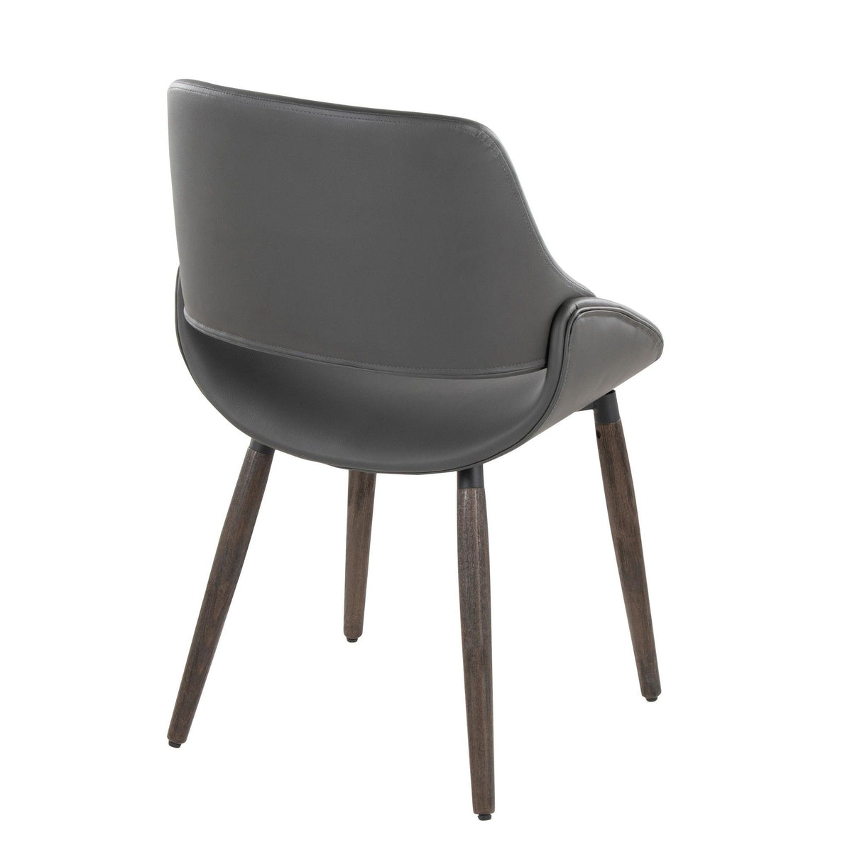 Fabrizzi - Accent / Dining Chair (Set of 2) - Dark Walnut Wood