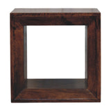 Solis - Open Side Table - Brown