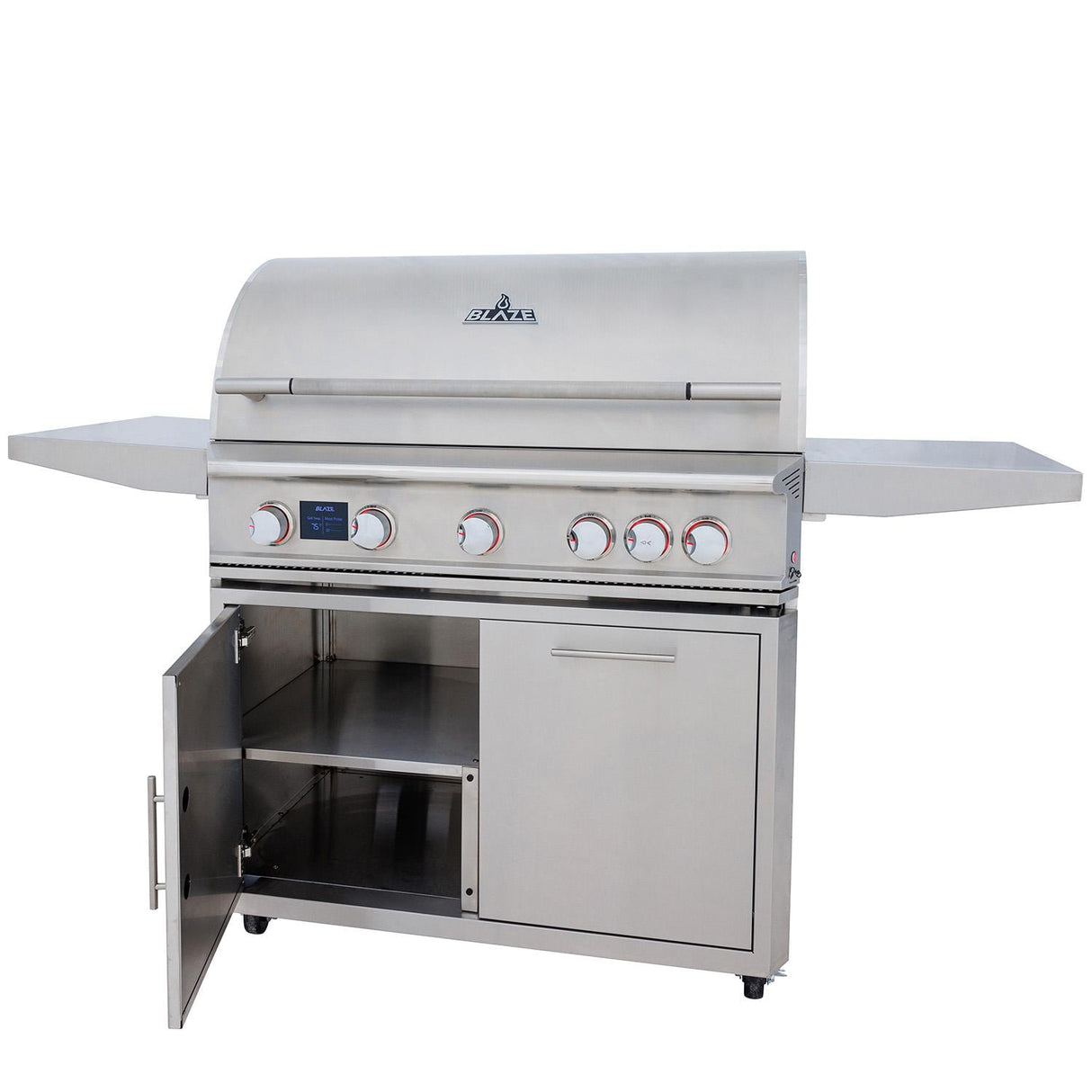 Blaze LTE PRO 40-Inch 5-Burner Propane Gas Grill w/ Digital Temperature Screen & Rear Infrared Burner