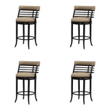 Telia - Upholstered Swivel Counter Height Barstool