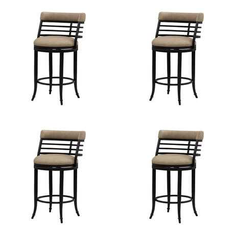 Telia - Upholstered Swivel Counter Height Barstool
