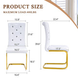 Elegant Design Alligator Skin Upholstered Dining Chairs
