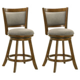 Aiden - Modern Farmhouse Swivel Wood Counter Height Kitchen Bar Stool