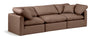 Indulge - Faux Leather 3 Seat Modular Sofa