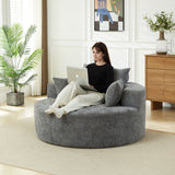 Single Sofa, Sleeper Chair For Living Room - Gray