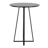 Cosmo - Counter Table - Black Metal