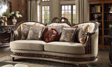 HD-1623 - 3 Piece Sofa Set - Mohagany