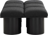Pavilion - 6 Piece Modular Bench With Black Base