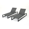 Chaise Lounge With 5 Reclining Positions, Outdoor Patio Lounge Chairs