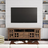 Artisan - TV Media Stand - Rustic Natural Aged Brown