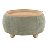 Tray - Pouf Storage Ottoman