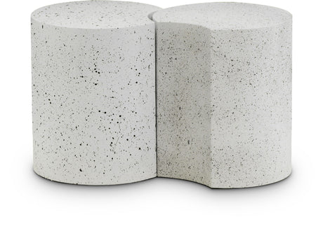 Dimple - End Table - Terazzo Finish