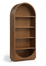 Hearth - Oak Veneer And Solid Wood Bookcase