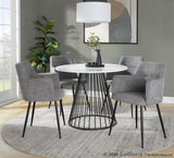 Canary - Cosmo Dining Table - Black Base