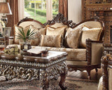 HD-92 - 3 Piece Sofa Set - Antique Brown