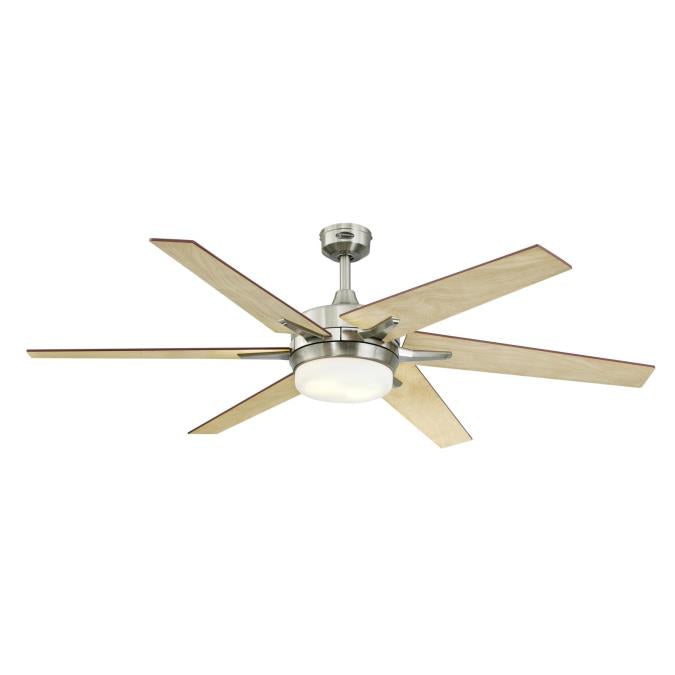 Westinghouse 7207700 Cayuga 60-Inch Indoor Ceiling Fan with Dimmable LED Light Kit