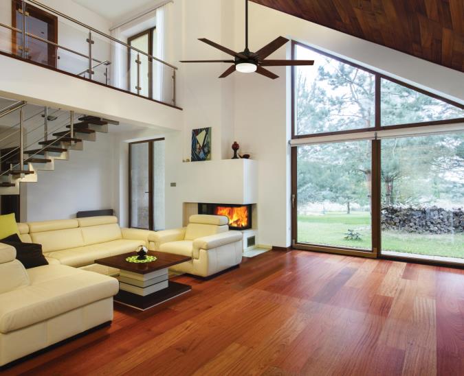 Westinghouse 7207800 Cayuga 60-Inch Indoor Ceiling Fan with Dimmable LED Light Kit