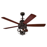 Westinghouse 7217100 Stella Mira 52-Inch Indoor Ceiling Fan with Dimmable LED Light Kit
