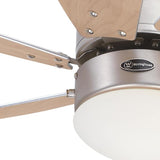 Westinghouse 7224000 Turbo Swirl 30-Inch Indoor Ceiling Fan with Dimmable LED Light Fixture