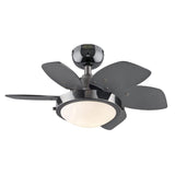 Westinghouse 7224600 Quince 24-Inch Indoor Ceiling Fan with Dimmable LED Light Fixture