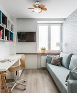 Westinghouse 7224700 Quince 24-Inch Indoor Ceiling Fan with Dimmable LED Light Fixture