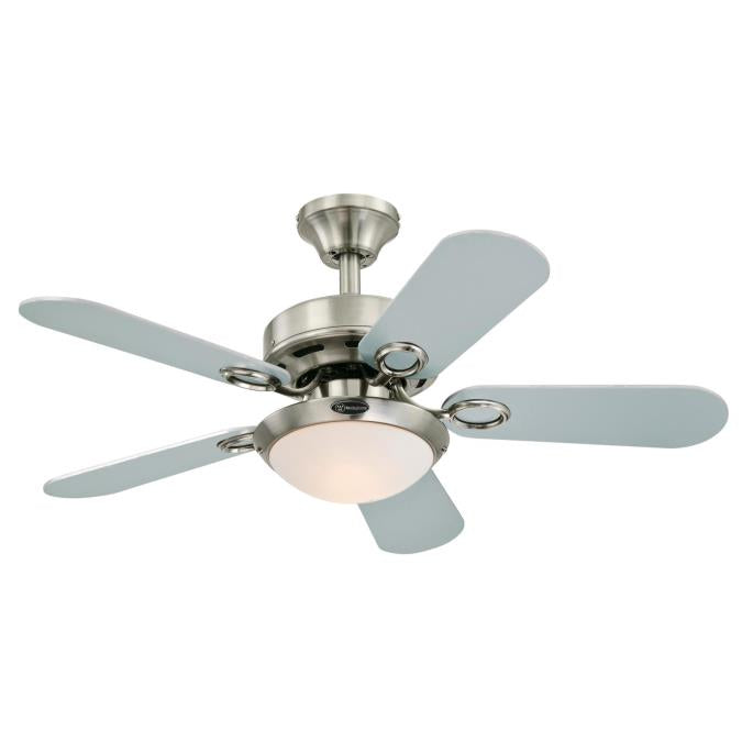 Westinghouse 7230300 Cassidy 36-Inch Indoor Ceiling Fan with Dimmable LED Light Fixture