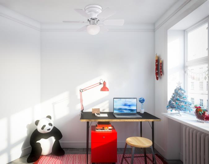 Westinghouse 7230800 Petite 30-Inch Indoor Ceiling Fan with LED Light Fixture