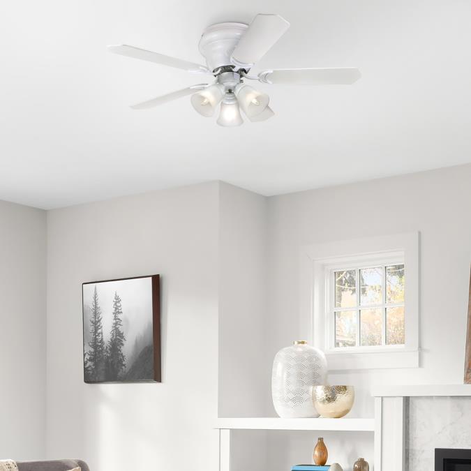 Westinghouse 7231400 Contempra Trio 42-Inch Indoor Ceiling Fan with Dimmable LED Light Fixture