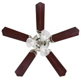 Westinghouse 7231900 Contempra Trio 42-Inch Indoor Ceiling Fan with Dimmable LED Light Fixture